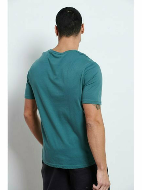 BodyTalk Men's Short Sleeve T-shirt Tattoo Green