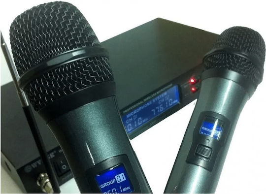WVNGR Karaoke Amplifier with Wireless Microphones WG-4000 WG-4000 Black