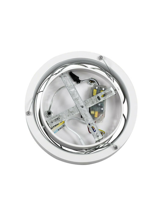 GloboStar Nemesis Pendant Light White 31x31cm