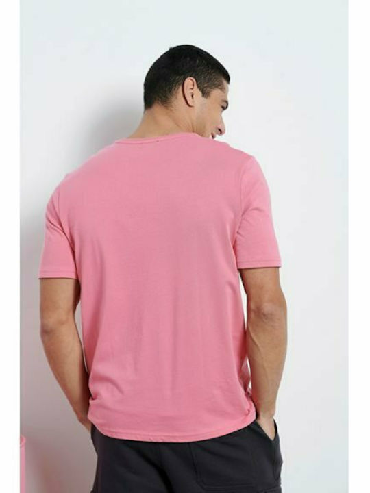 BodyTalk Herren T-Shirt Kurzarm Rosa