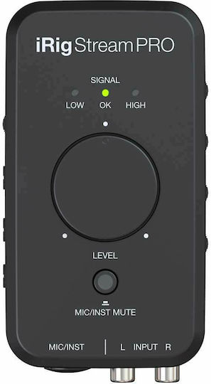 IK Multimedia IRig Stream Pro Εξωτερική Επαγγελματική Κάρτα Ήχου