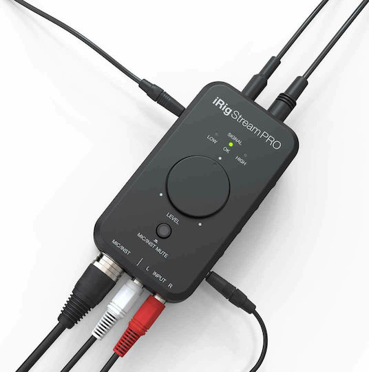 IK Multimedia IRig Stream Pro Εξωτερική Επαγγελματική Κάρτα Ήχου