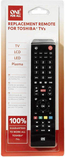 One For All Compatibil Telecomandă URC 1919 pentru TV Toshiba