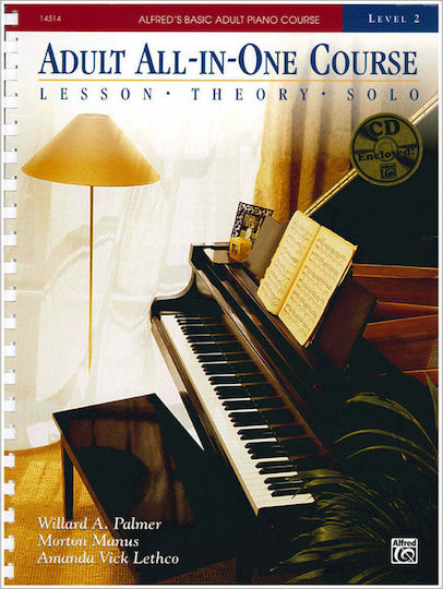 Alfred Music Publishing Basic Adult All-in-One Course Μέθοδος Εκμάθησης για Πιάνο Level 3 + CD