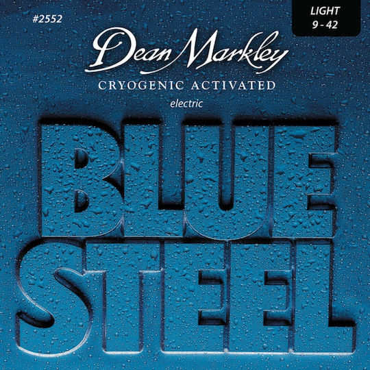 Dean Markley Blue Electric Steel Electric Guitar Strings Set 9 - 42 Light