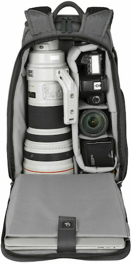 Vanguard Τσάντα Πλάτης Φωτογραφικής Μηχανής VEO Adaptor R48 USB Port - Rear Access Μαύρη