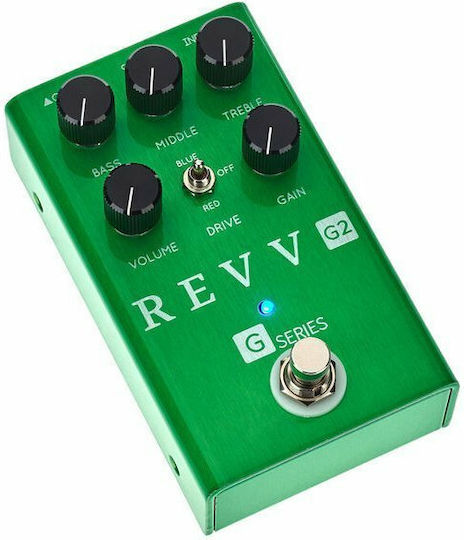 REVV G 2 Crunch Overdrive REV-G2P Pedală EfectulOverdrive Chitară electrică și Bas electric REV-G2P