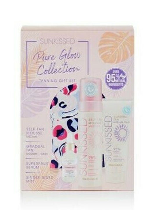 Sunkissed Pure Glow Collection Medium Tanning Σετ Περιποίησης για Ενυδάτωση & Λάμψη