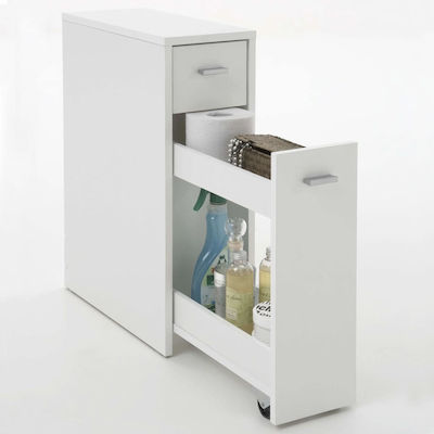 FMD Bathroom Cabinet L20xD45xH61cm White