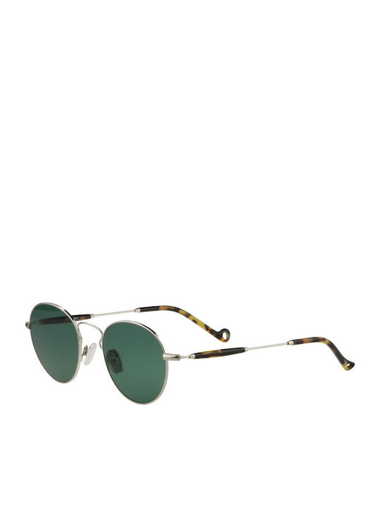 Eyepetizer Orangerie Unisex Γυαλιά Ηλίου με Ασημί Μεταλλικό Σκελετό και Πράσινο Φακό