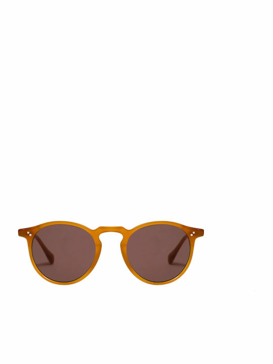 Gigi Barcelona Roy Unisex Sunglasses with Brown Plastic Frame 6485/5