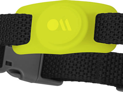 Case-Mate Dog Θήκη Κολάρου Κατοικιδίων Σιλικόνης για AirTag Neon