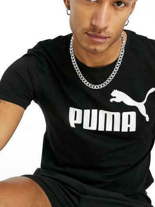 T-shirt Μαύρο