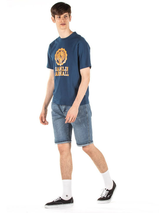 T-shirt Navy Μπλε