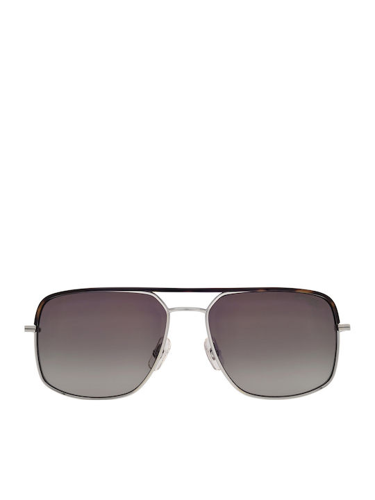 Carrera Men's Sunglasses with Brown Tartaruga Metallic Frame and Grey Gradient Lens 152/S 6LBHA