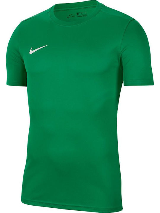 Nike Park VII Dri-Fit Спортна тениска Зелен