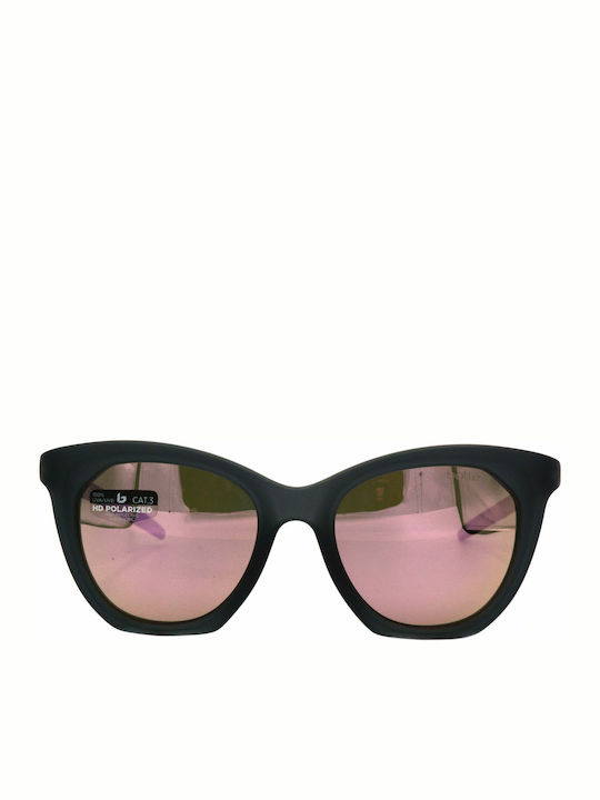 Bolle Prize Unisex Ochelari de soare cu Negru Cadru și Roz Polarized Lentilă BS029003