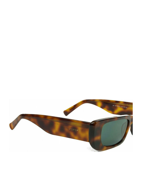 The Glass of Brixton Women's Sunglasses with Brown Tartaruga Plastic Frame