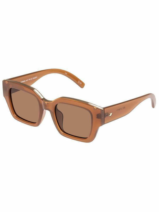 Le Specs Hypnos Sunglasses with Brown Acetate Frame and Brown Lenses LSP2102377