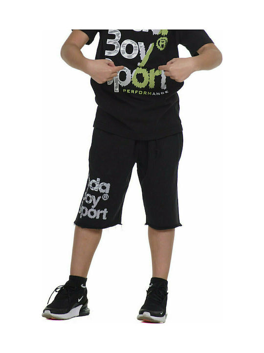 Body Action Sportliche Kinder Shorts/Bermudas Schwarz