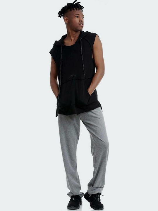 Sweatpants without Elastic Gray