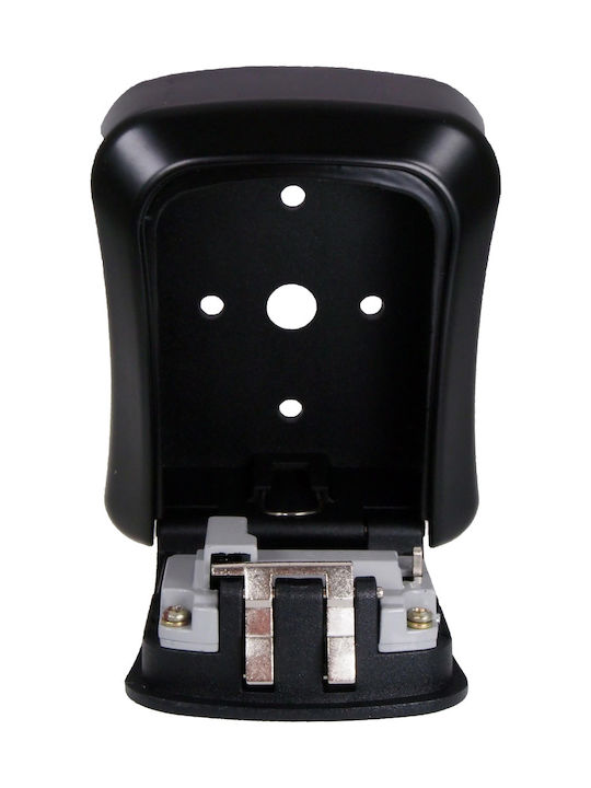 iBox Wall-mounted Combination Key Holder Metallic with Combination Dial 9.3x4x11.3cm