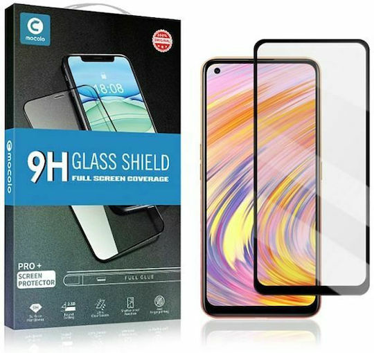 Mocolo 5D Full Glue Full Face Tempered Glass Μαύρο (Poco M4 Pro 5G / Redmi Note 11s 5G)