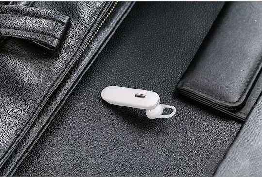Foneng BL20 In-ear Bluetooth Handsfree Ακουστικό Λευκό