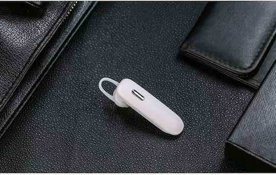 Foneng BL20 In-ear Bluetooth Handsfree Ακουστικό Λευκό