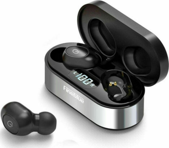 Fineblue Air55 Pro In-ear Bluetooth Handsfree Earphones with Charging Case Black
