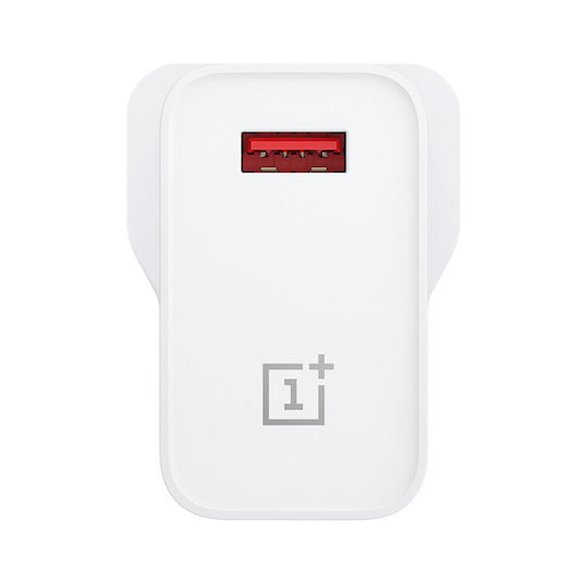 OnePlus Încărcător Fără Cablu cu Port USB-A 30W Albς (Warp Charge 30)