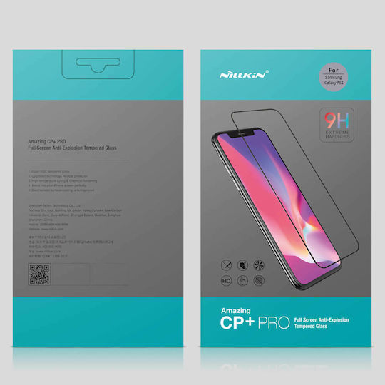 Nillkin CP + PRO 2.5D Full Face Tempered Glass (Galaxy A51)