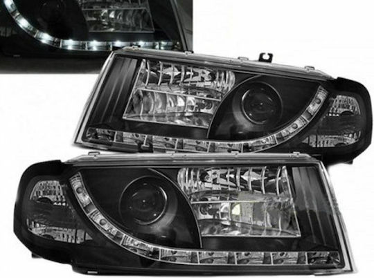 Sonar Μπροστινά Φανάρια Led για Skoda Octavia 2τμχ
