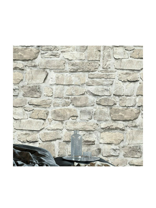 Wall Wallpaper Il Decoro Vinyl Beige 1005x53cm Washable