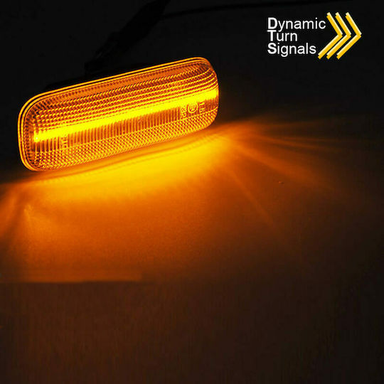 Vinstar Flash LED за Mercedes-Benz ML W163 Бяло 1998-2002 2бр