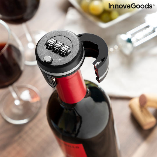 InnovaGoods Botlock Αξεσουάρ Ποτών Κλειδαριά Μπουκαλιών Κρασιού V0103355