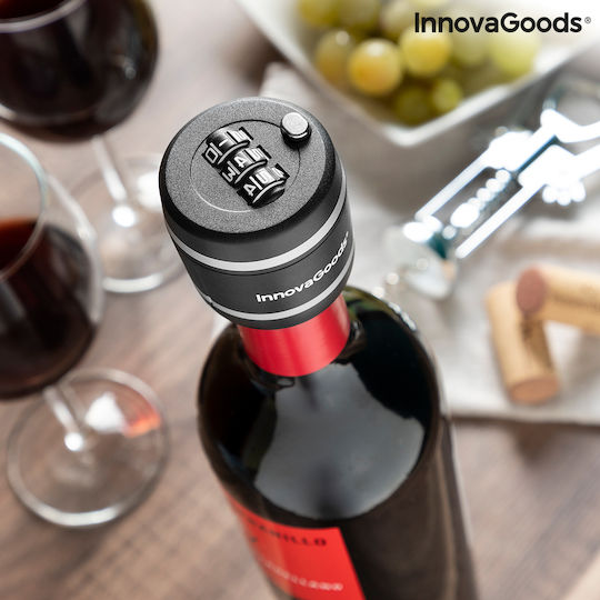 InnovaGoods Botlock Αξεσουάρ Ποτών Κλειδαριά Μπουκαλιών Κρασιού V0103355