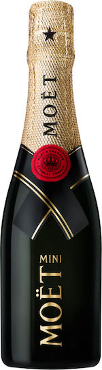 Moet & Chandon Șampanie Imperial Brut Uscată Albă 200ml în Cutie