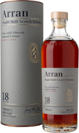 Single Malt Ουίσκι 18 Ετών Σκωτίας 46% 700ml