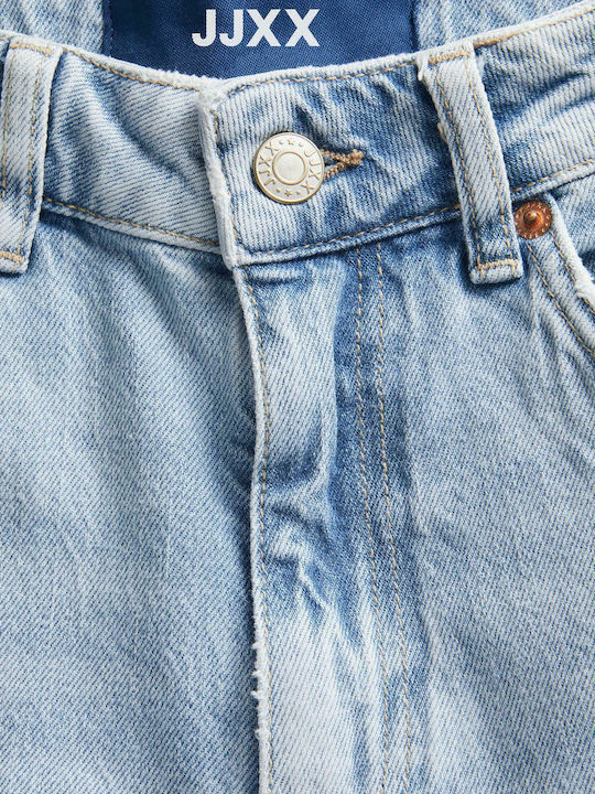 Turin High Waist Women's Jean Trousers Flared in Bootcut Fit Light Aged Denim