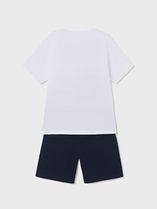 Mayoral Kids Set with Shorts Summer 2pcs White