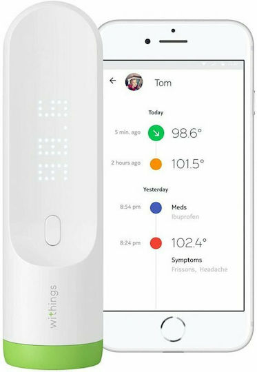 Withings Thermo Digital Thermometer mit Infrarot Weiß