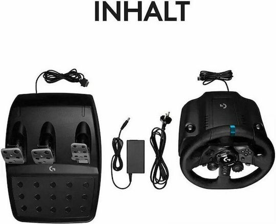 Logitech G923 Trueforce Volan cu Pedale pentru PC / PS4 / PS5 cu 900° Grade de Rotire