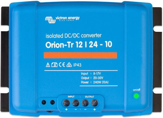 Victron Energy Orion-Tr 12/24-15 Isolated Voltage Converter DC/DC 12V to 24V