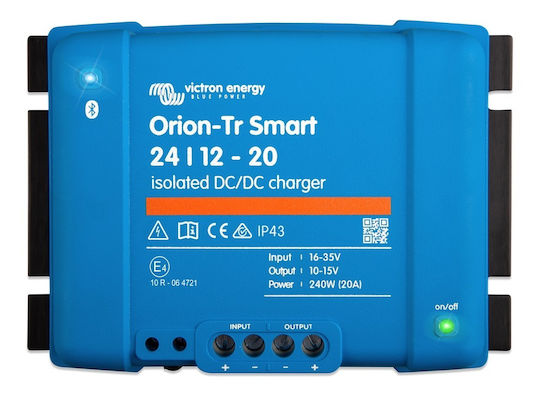 Victron Energy Orion-Tr Smart 24/12-20A Isolated Convertoare de tensiune DC/DC 24V la 12V