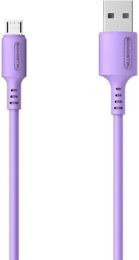 Somostel Regulär USB zu Blitzschlag / Typ-C,TC-TC / Micro-USB Kabel 3A Lila 1.2m (SMS-BP06 micro Fiolet)
