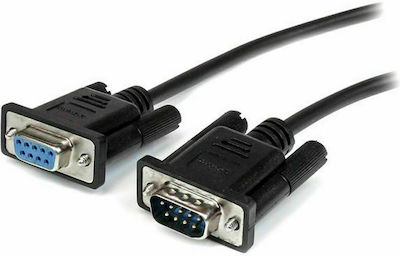 StarTech Kabel RS232 9-poliger Stecker zu RS232 9-polige Buchse 2m (MXT1002MBK) 1Stück