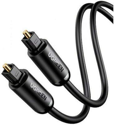 Ugreen AV122 Optical Audio Cable TOS male - TOS male Μαύρο 3m (70893)