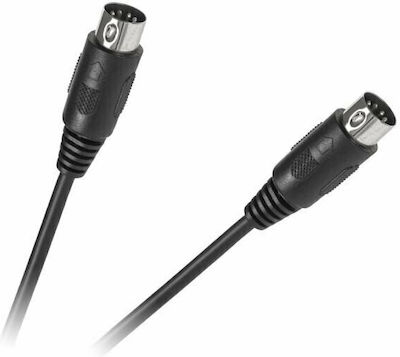 Cable XLR male - XLR male Μαύρο 1.2m (DM-2791-1.2)