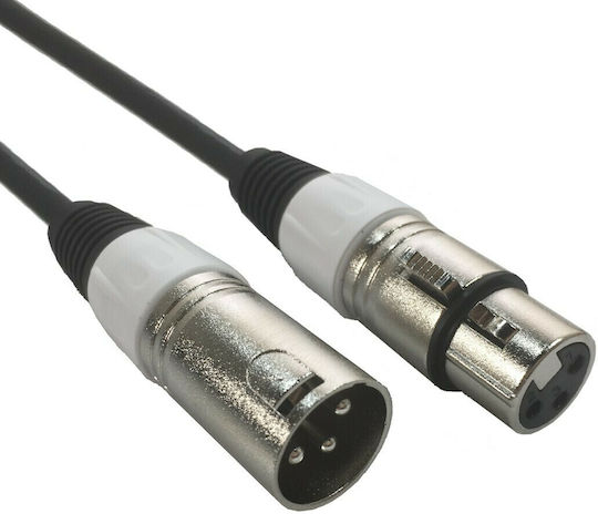 Accu-Cable AC-PRO-XMXF/3 Cablu XLR de sex masculin - XLR de sex feminin Negru 3m (AC-PRO-XMXF/3)